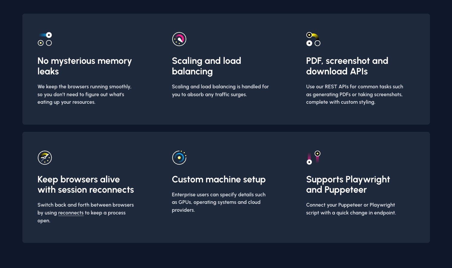 Browserless - Browser Automation and Bypass Bot Detectors captured website design