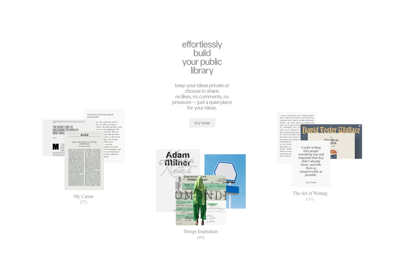 Sublime — A second brain with a soul captured website design