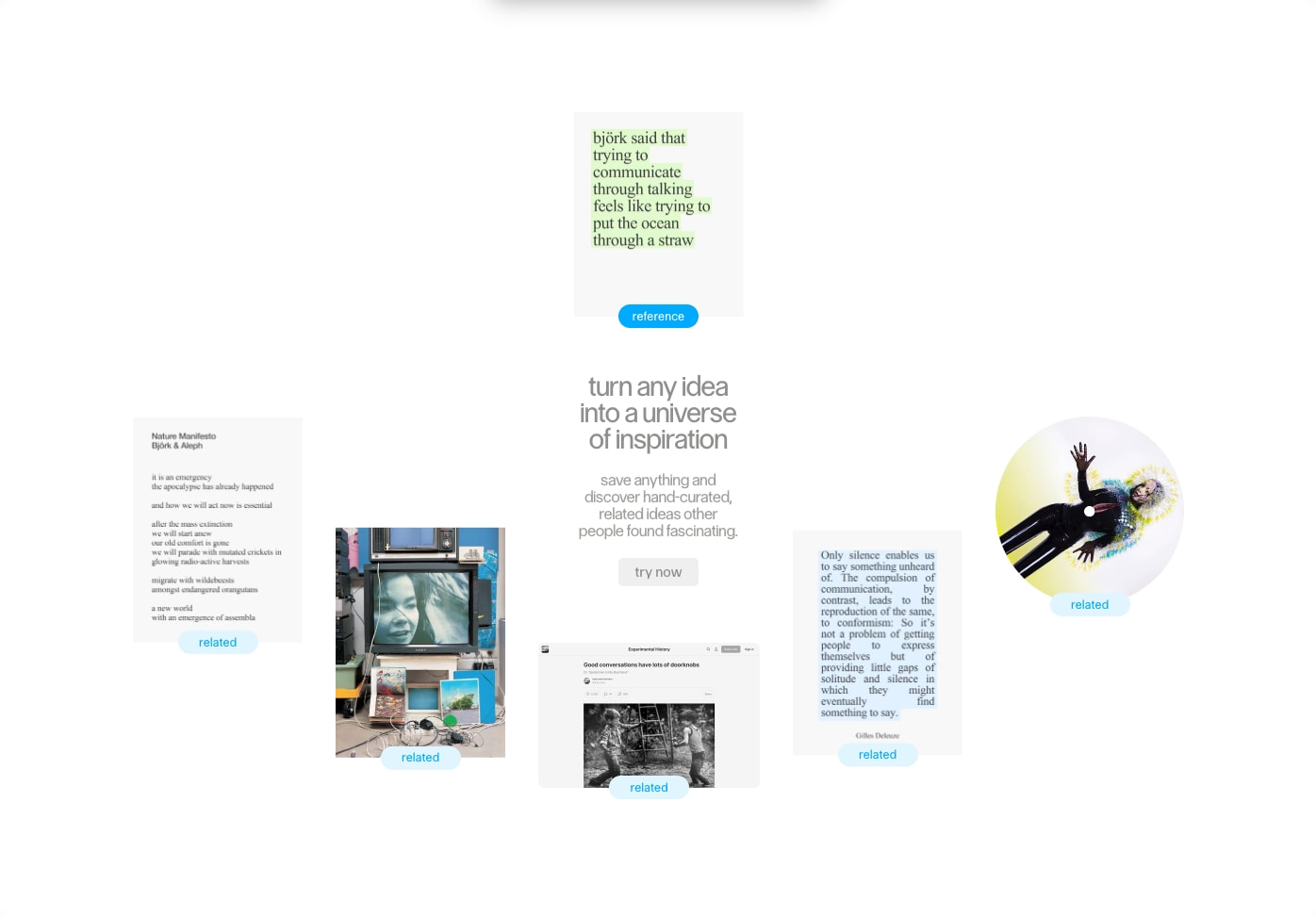 Sublime — A second brain with a soul captured website design