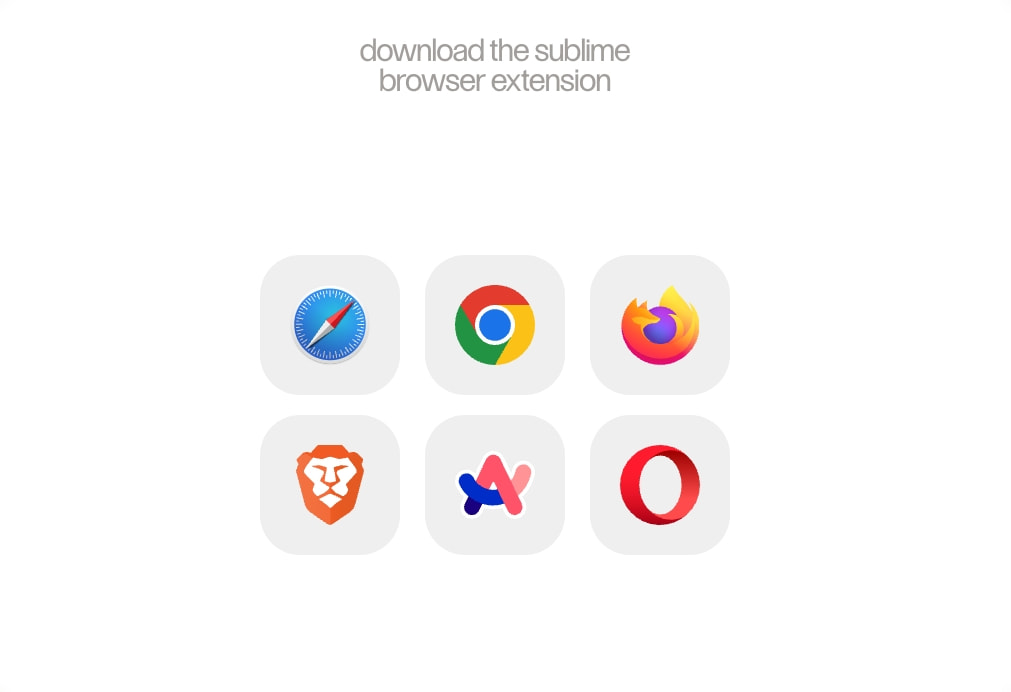 Browser Extension captured website design