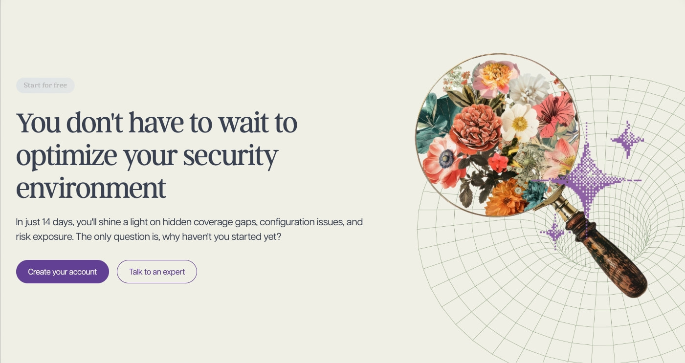 Security control monitoring platform pricing | Prelude captured website design