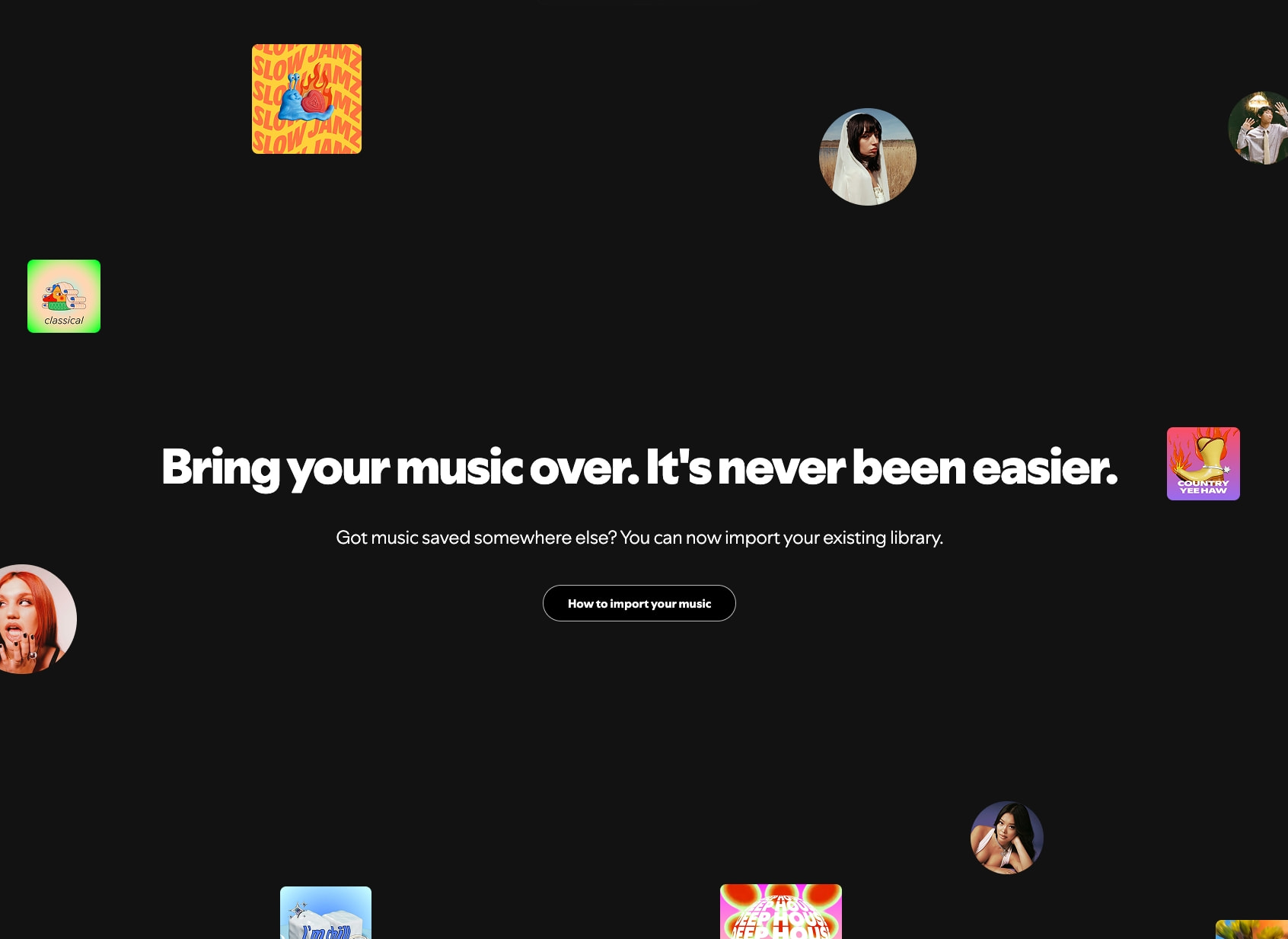 Spotify Premium - Spotify (US) captured website design
