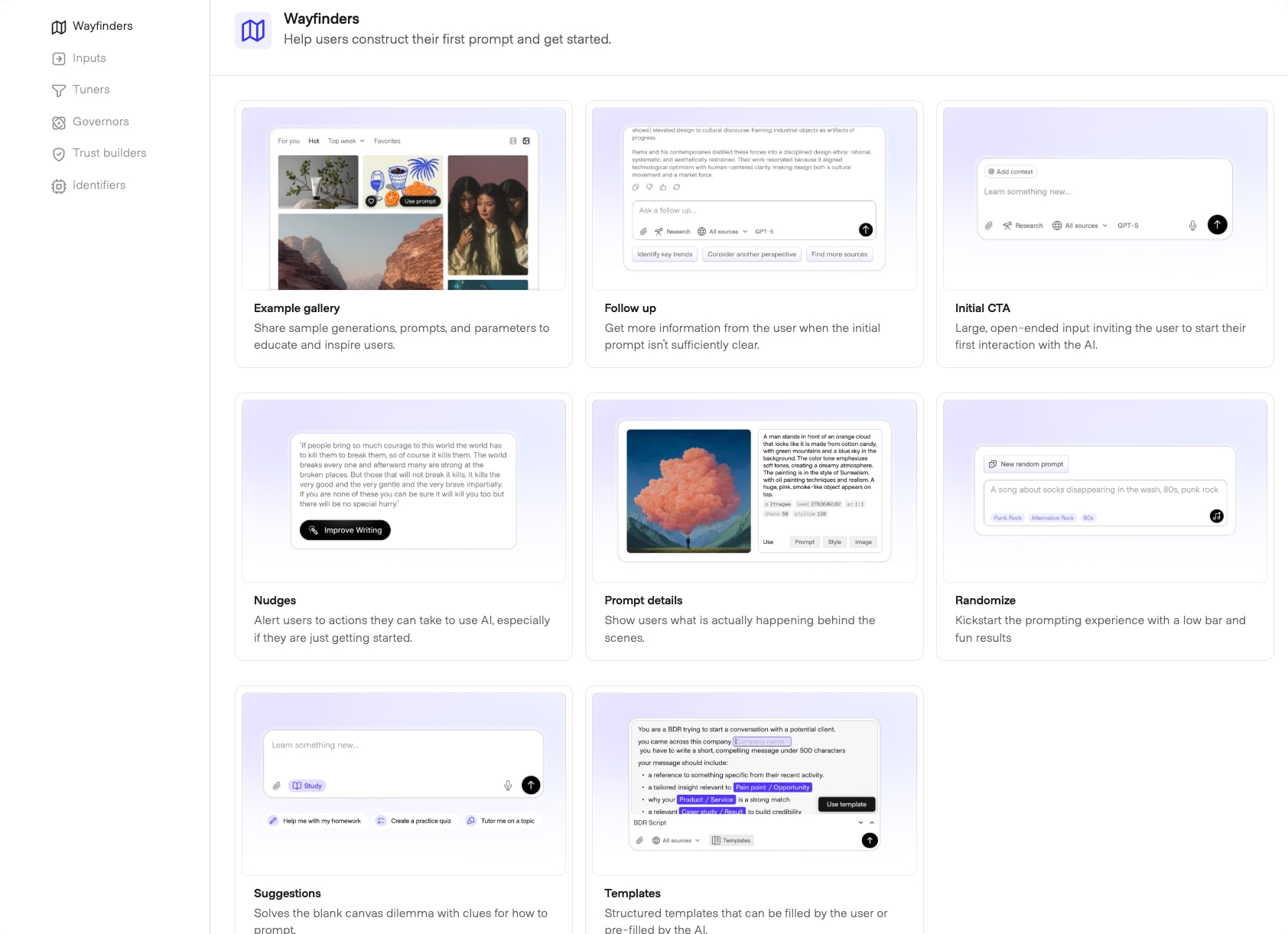 The Shape of AI | UX Patterns for Artificial Intelligence Design captured website design
