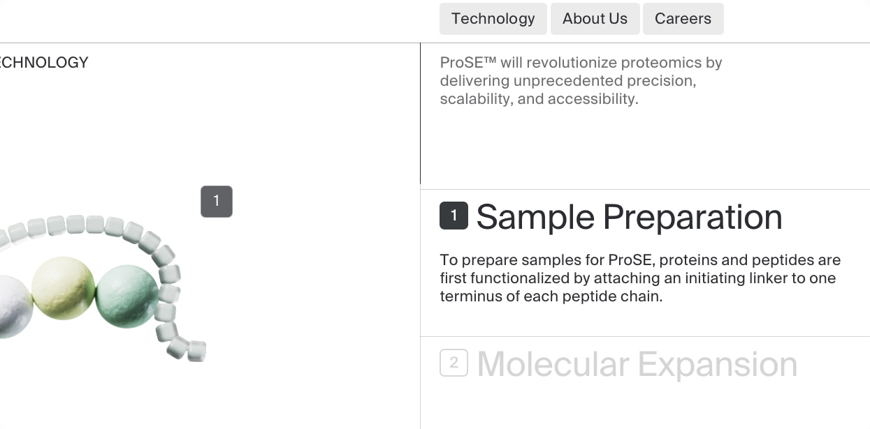 Captured design matching glyphic.bio captured website design