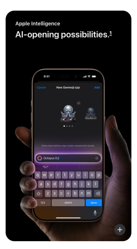 iPhone - Apple captured website design
