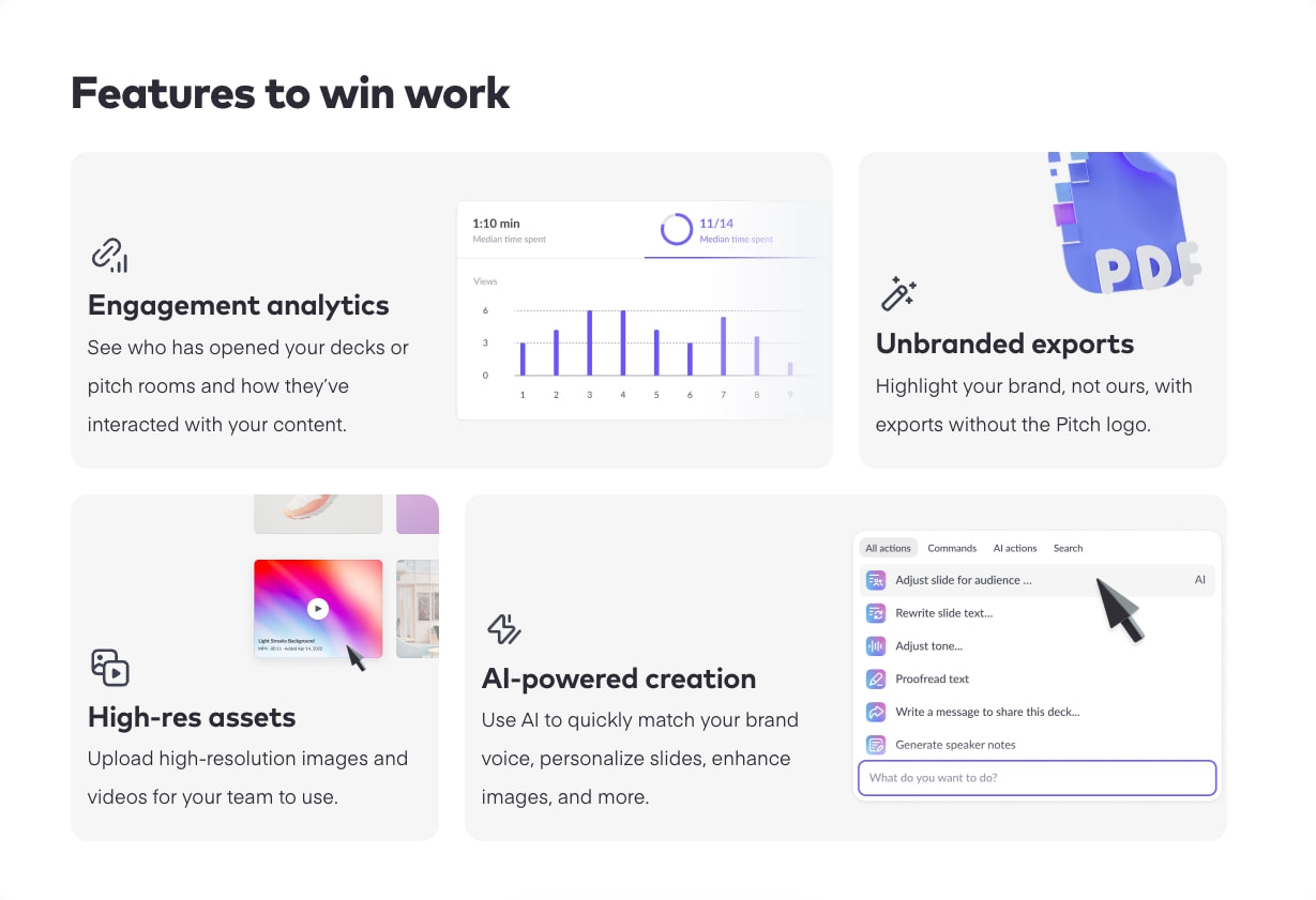 Pricing | Pitch captured website design