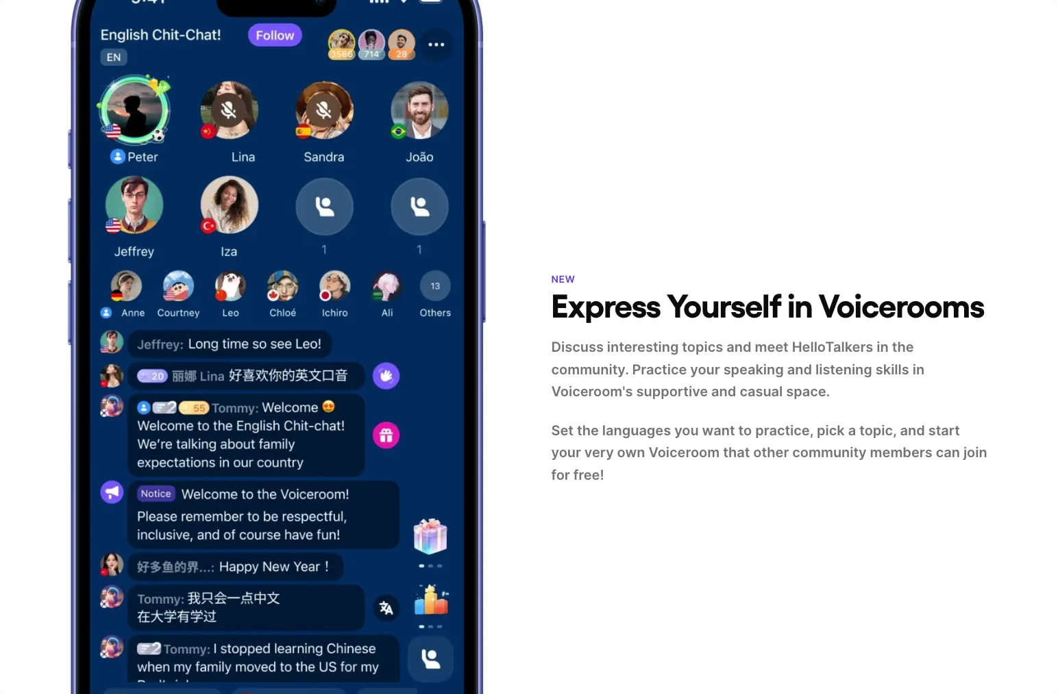 HelloTalk - Learn Languages with Native Speakers | HelloTalk captured website design