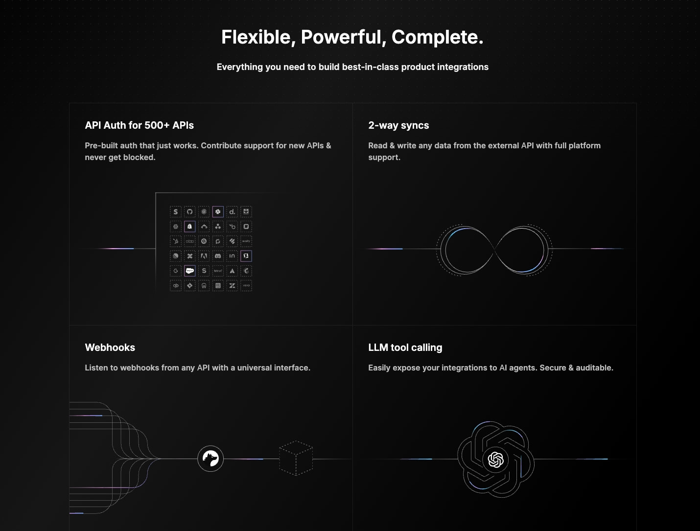 Nango | Developer infrastructure for product integrations captured website design