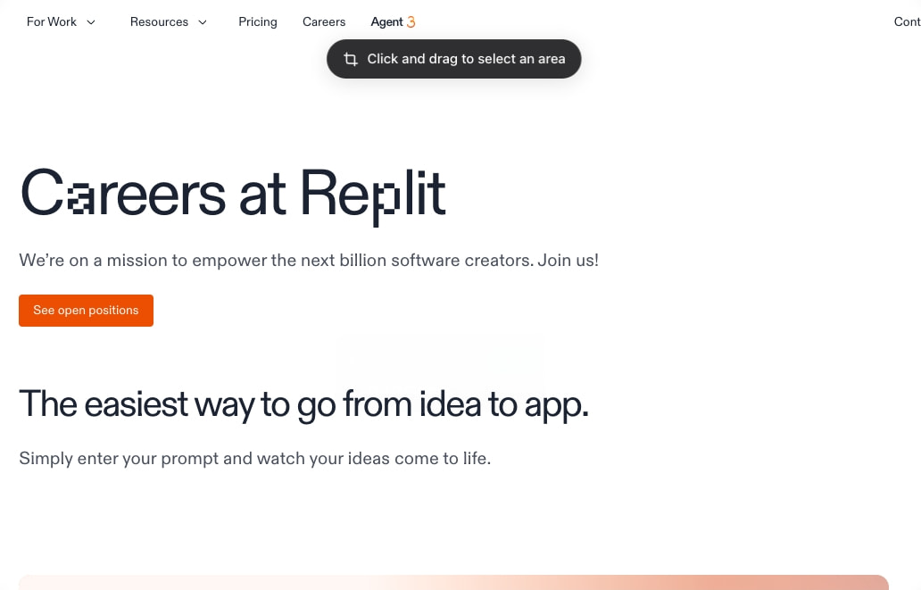 Careers at Replit – Empowering the next billion software creators captured website design