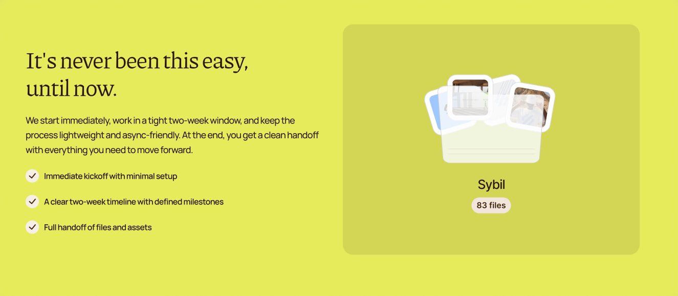 Fundable captured website design