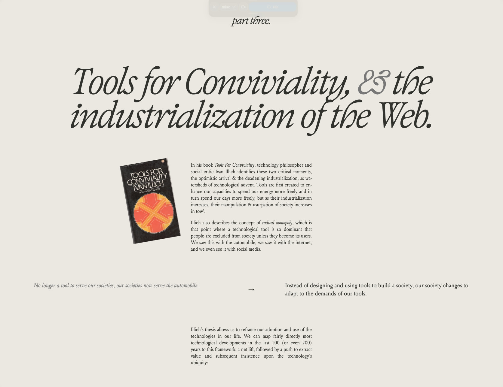 A Website To End All Websites | Henry From Online captured website design