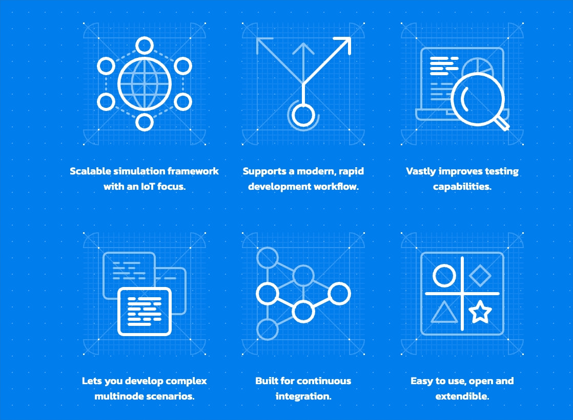Renode captured website design