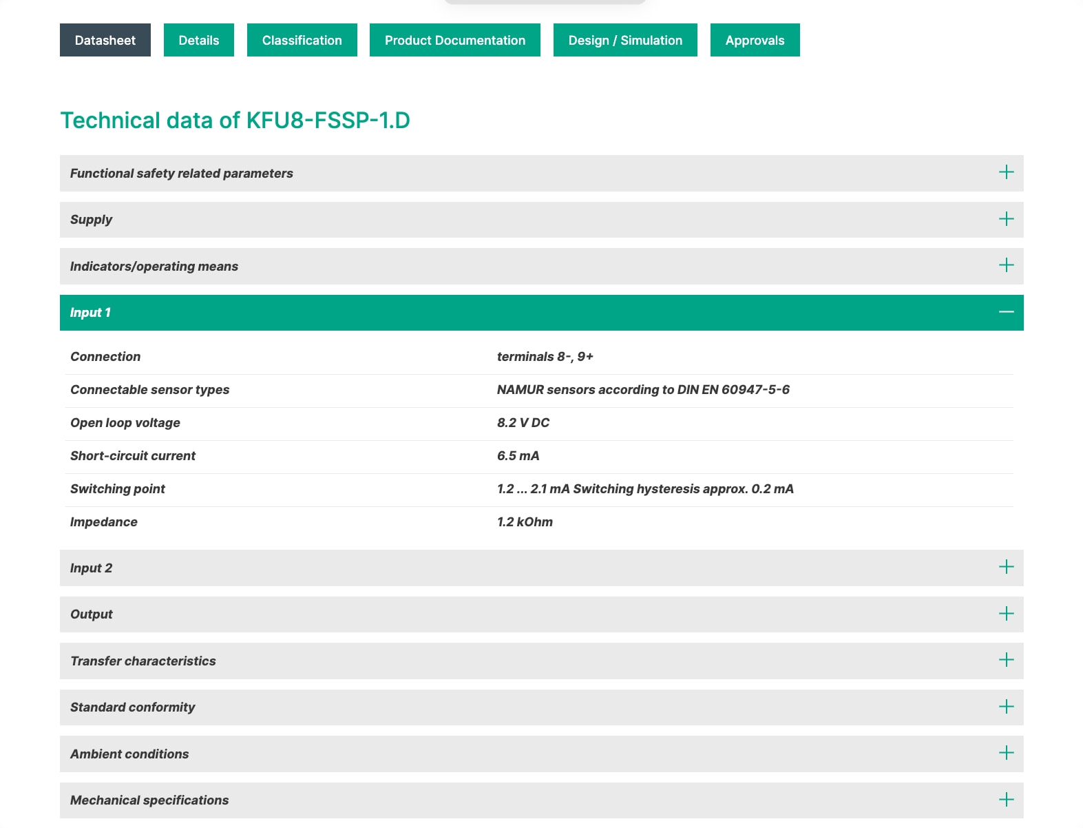 Frequency voltage current converter KFU8-FSSP-1.D captured website design