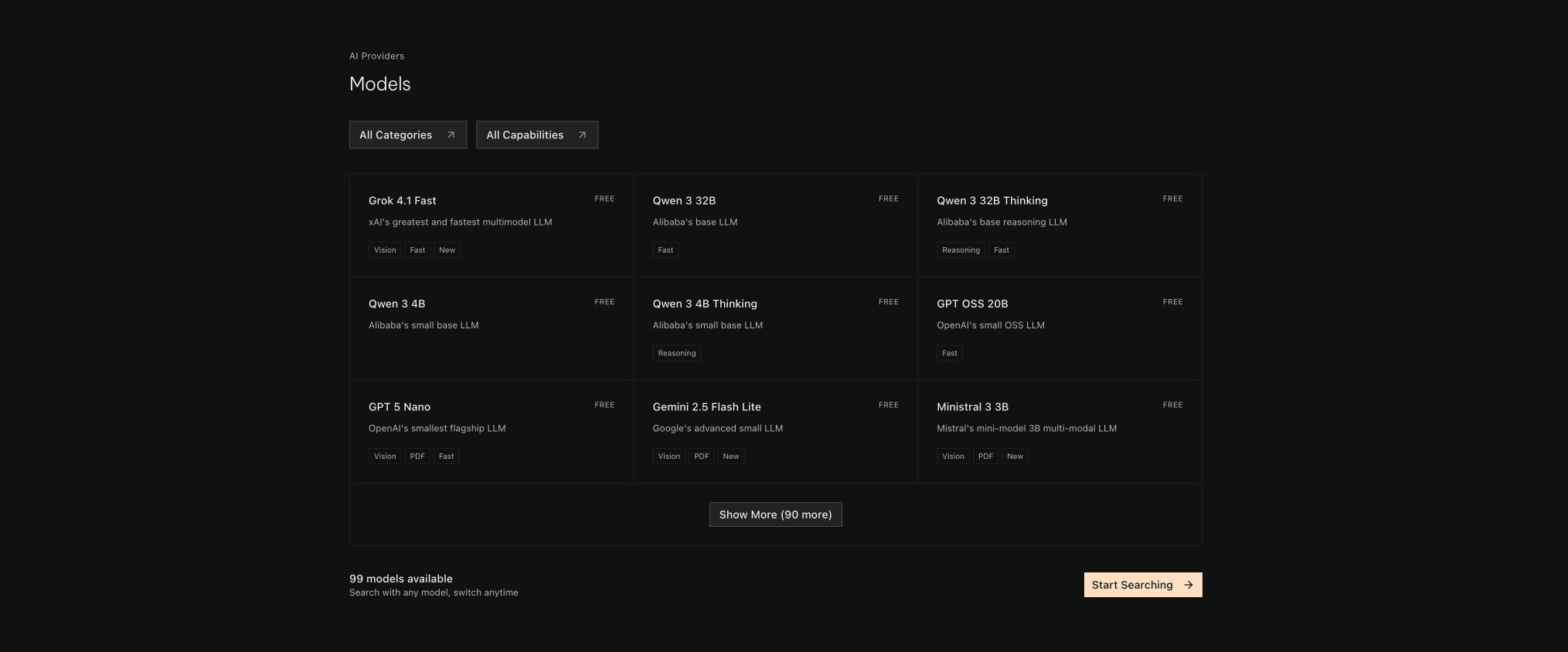 Scira AI - Research in speed of thought. captured website design