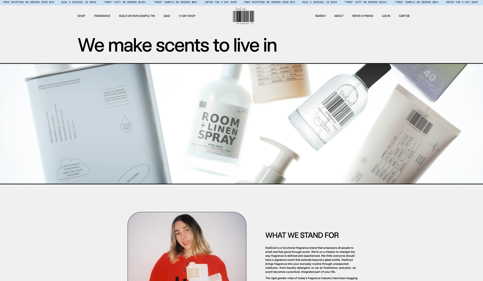 About – DedCool captured website design
