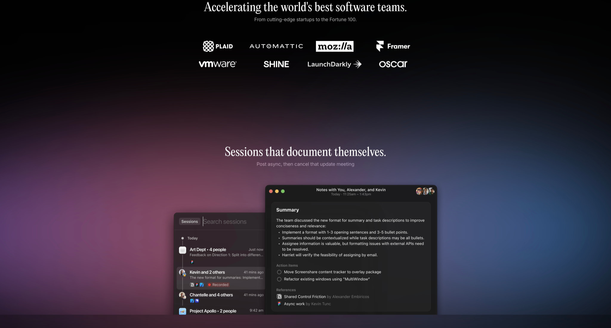 Multi— Multiplayer Collaboration for MacOS captured website design