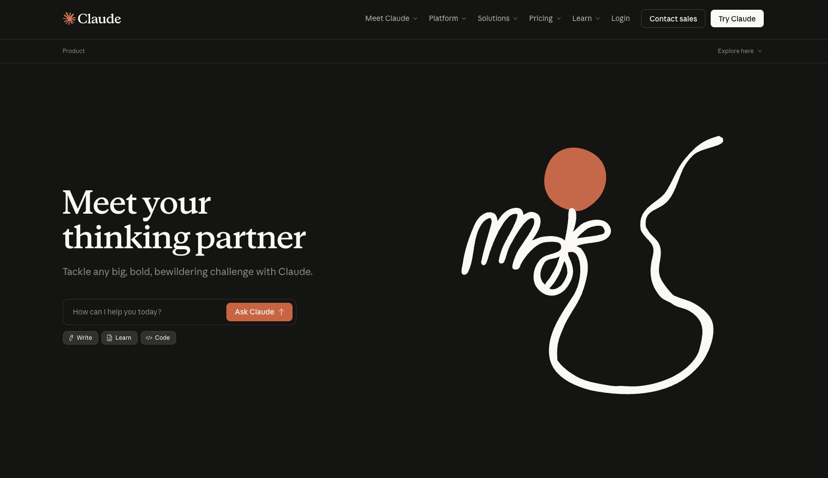 Overview | Claude captured website design