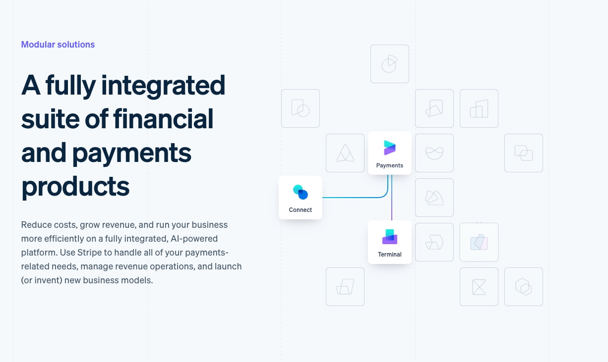 Stripe | Financial Infrastructure to Grow Your Revenue captured website design