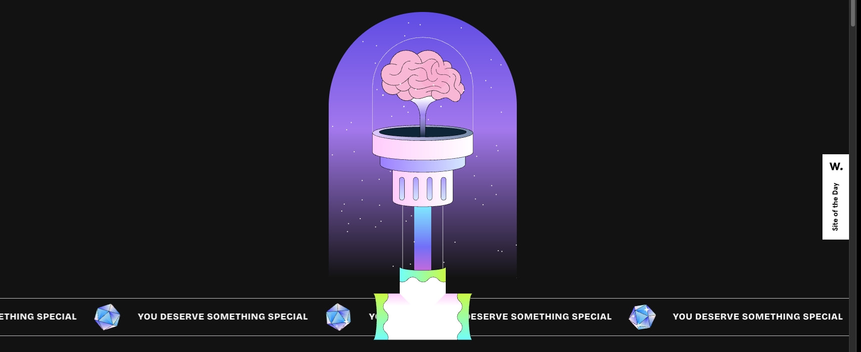Design That's Crazy Good – Crazy Creative captured website design