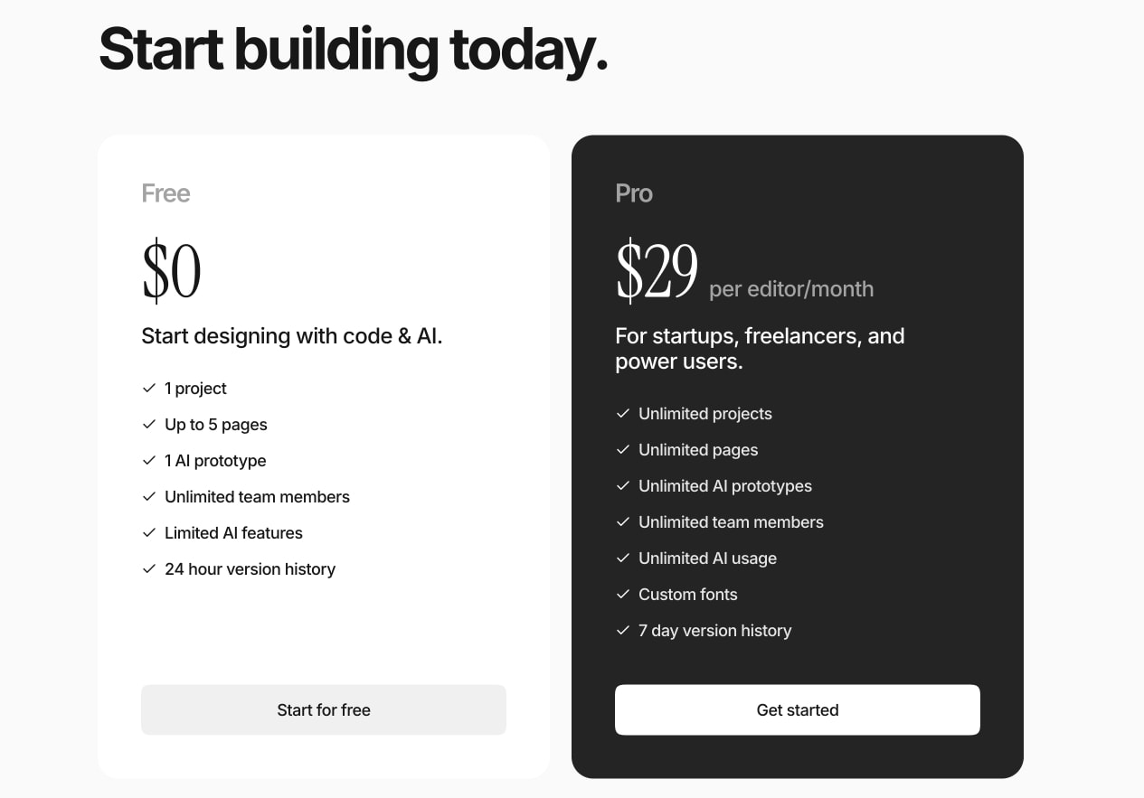 Subframe – The best way to build UI, fast. captured website design