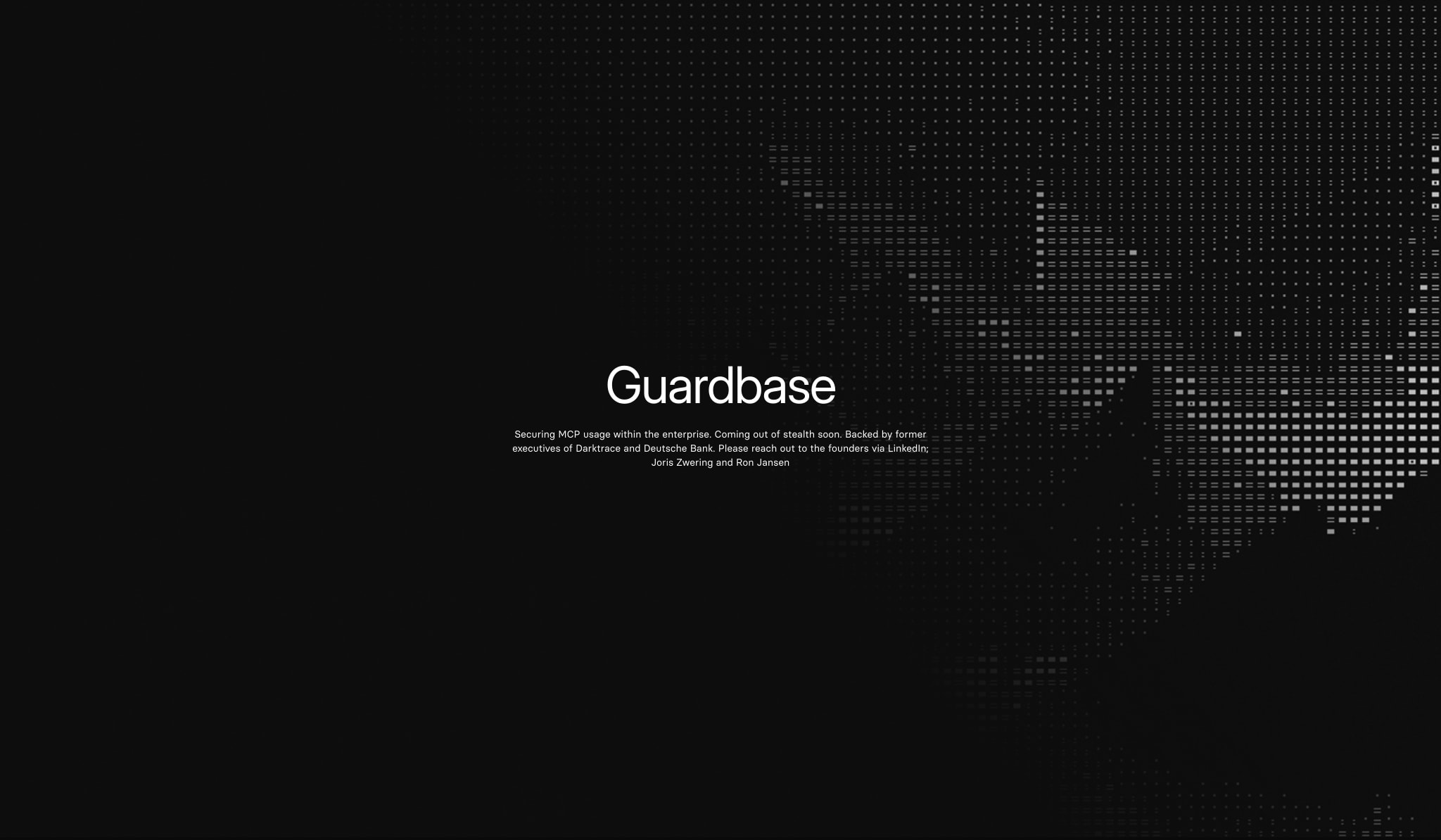 Guardbase captured website design