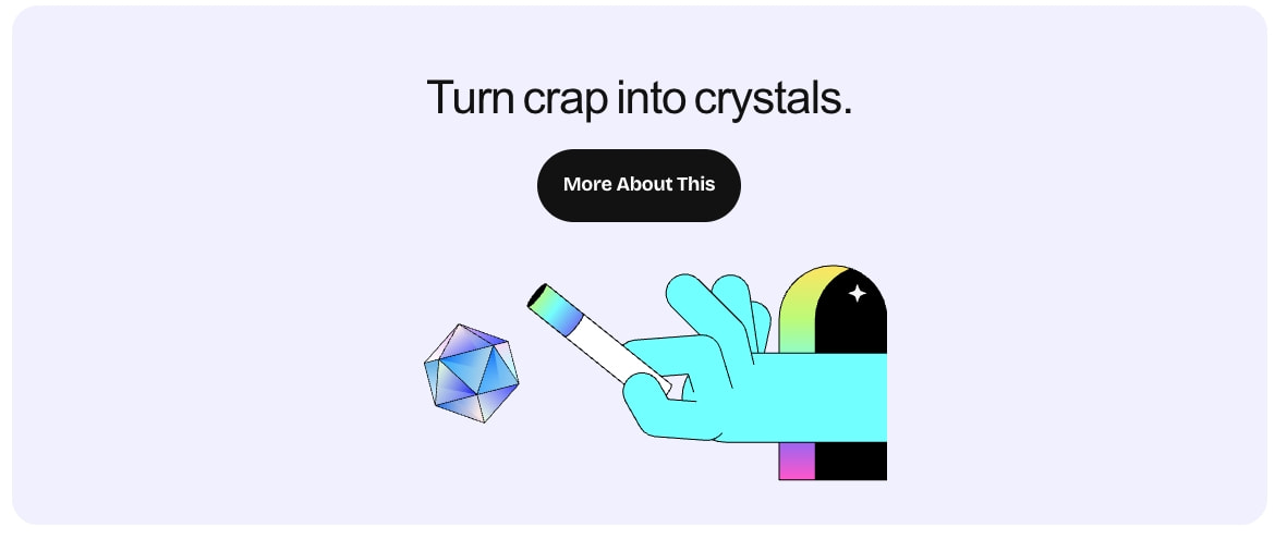 Design That's Crazy Good – Crazy Creative captured website design