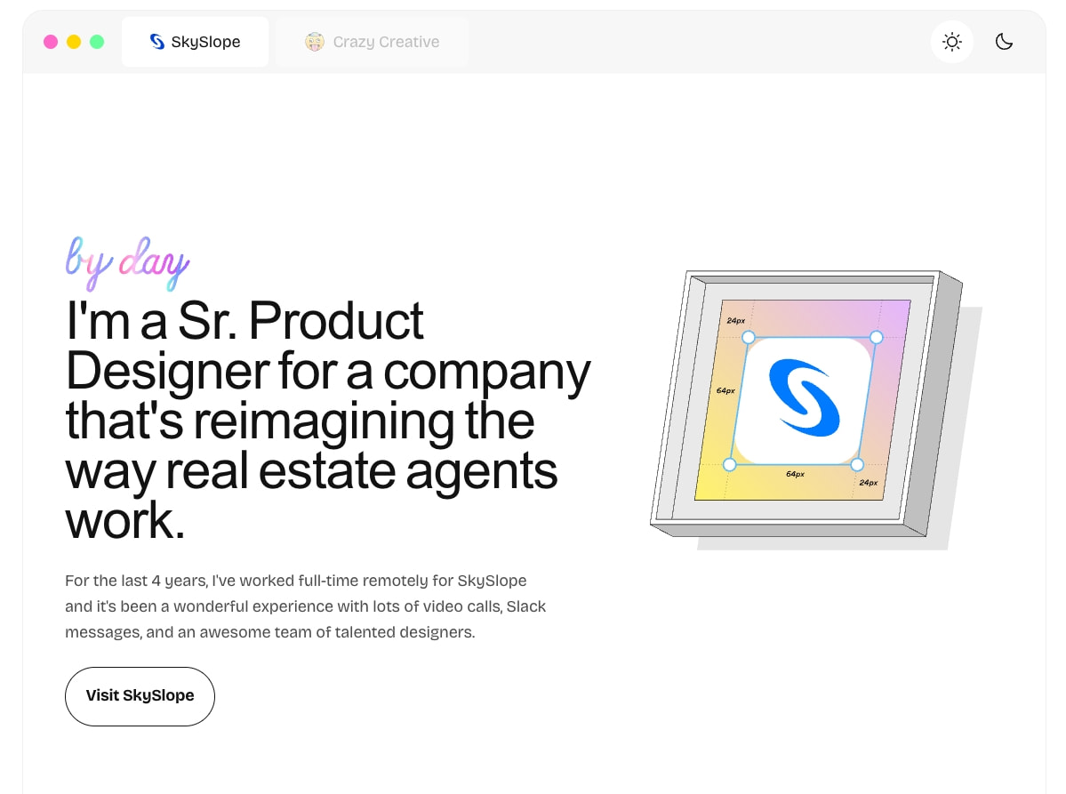 Behind the Magic – About captured website design
