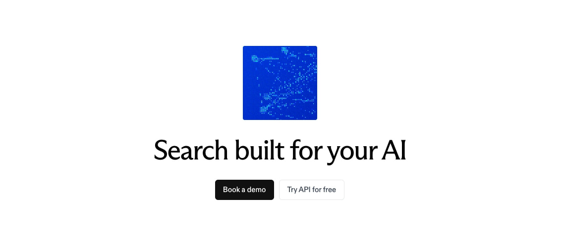 Exa Pricing | AI Search Engine & Semantic Search Technology captured website design