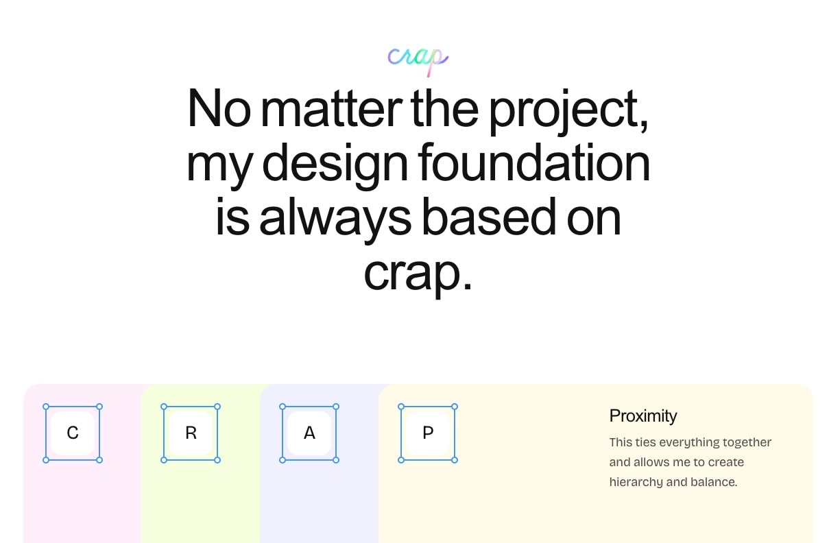 Behind the Magic – About captured website design