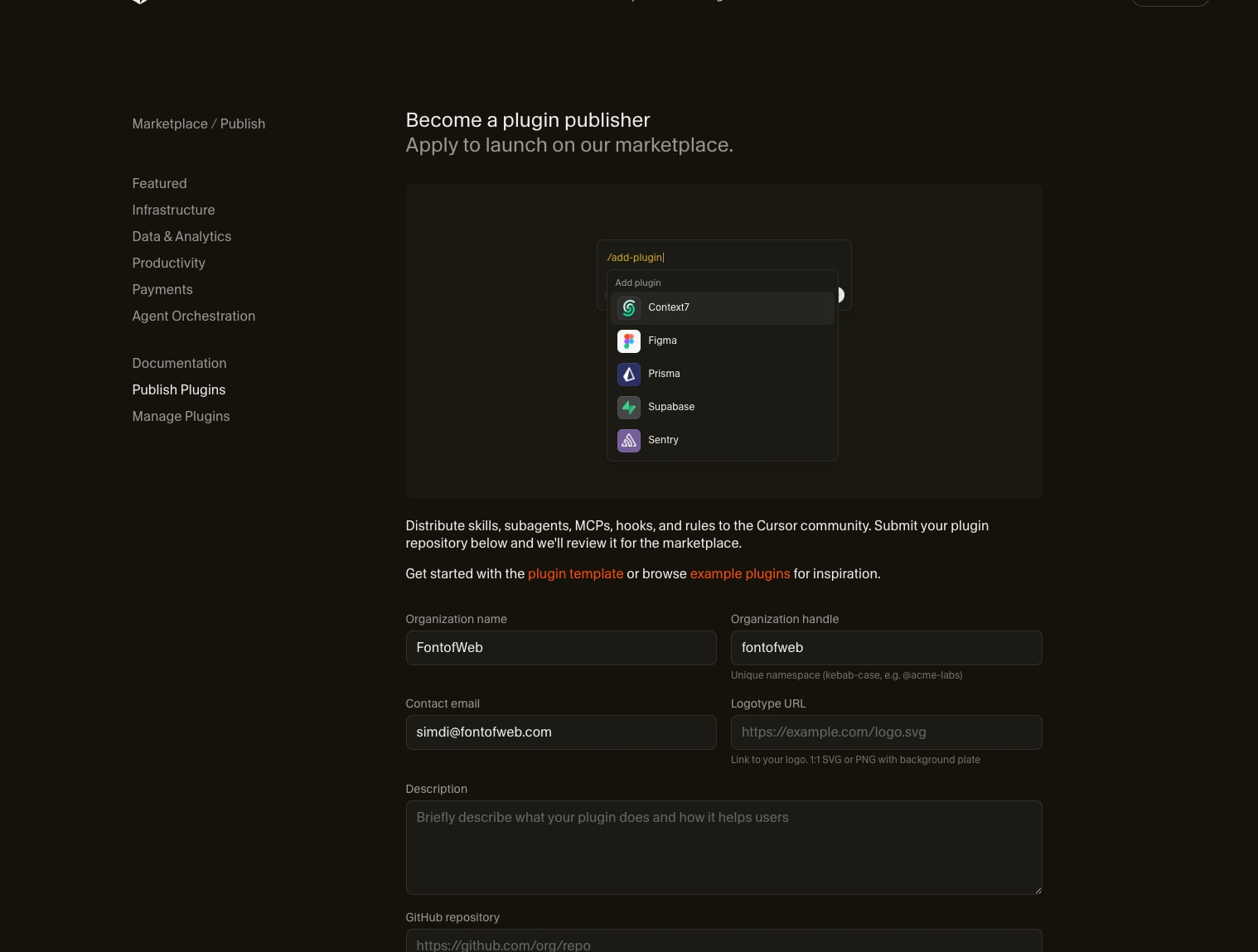 Cursor - The best way to code with AI captured website design