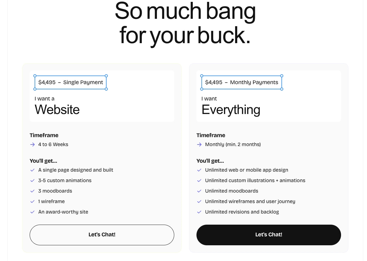 Design That's Crazy Good – Crazy Creative captured website design