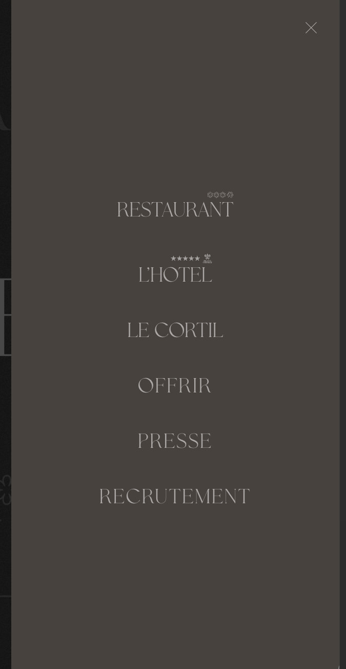 Le Clos des Sens | Restaurant 3 étoiles et Hôtel Relais & Châteaux à Annecy captured website design