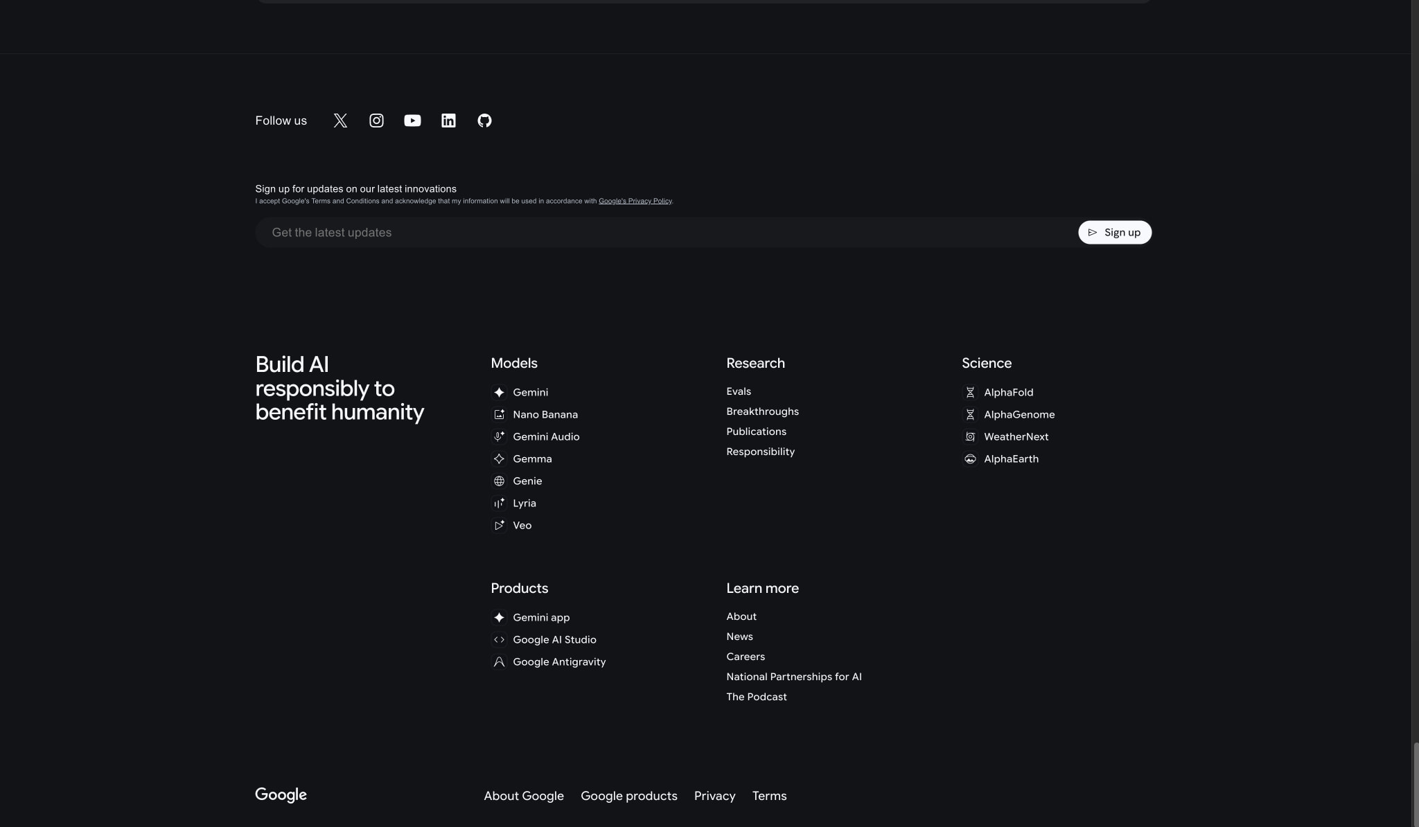 Gemini 3.1 Pro - Model Card — Google DeepMind captured website design