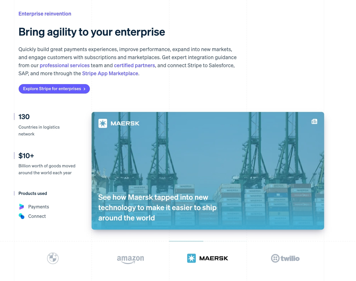 Stripe | Financial Infrastructure to Grow Your Revenue captured website design