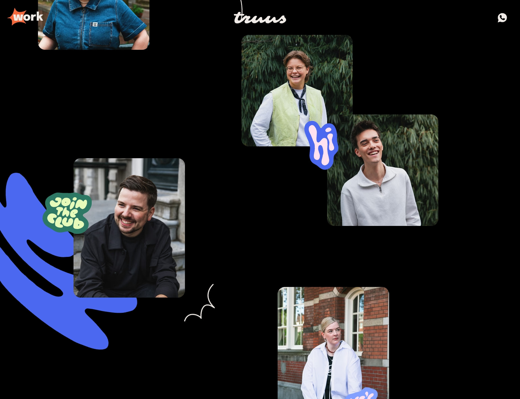 Truus - We make advertising for the new mainstream captured website design