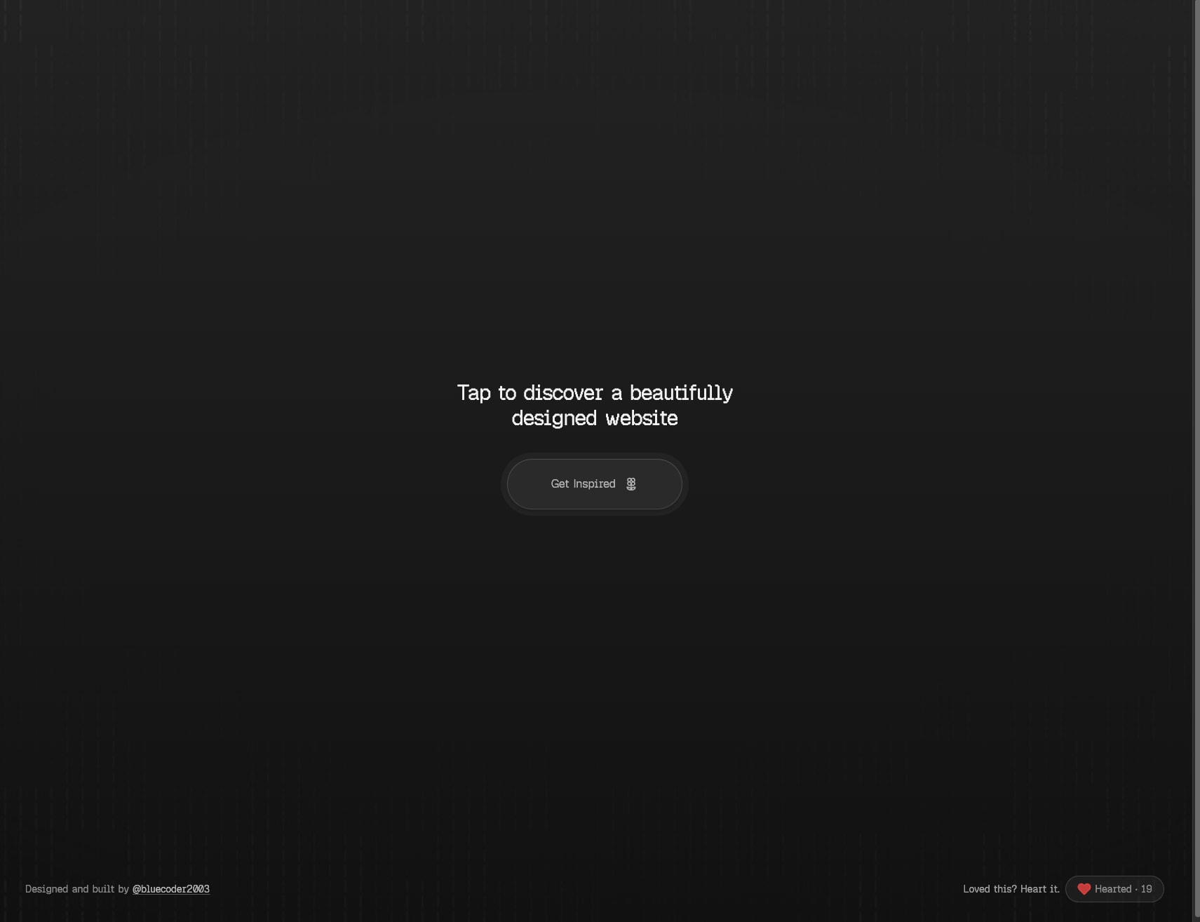 Beautiful Redirect captured website design