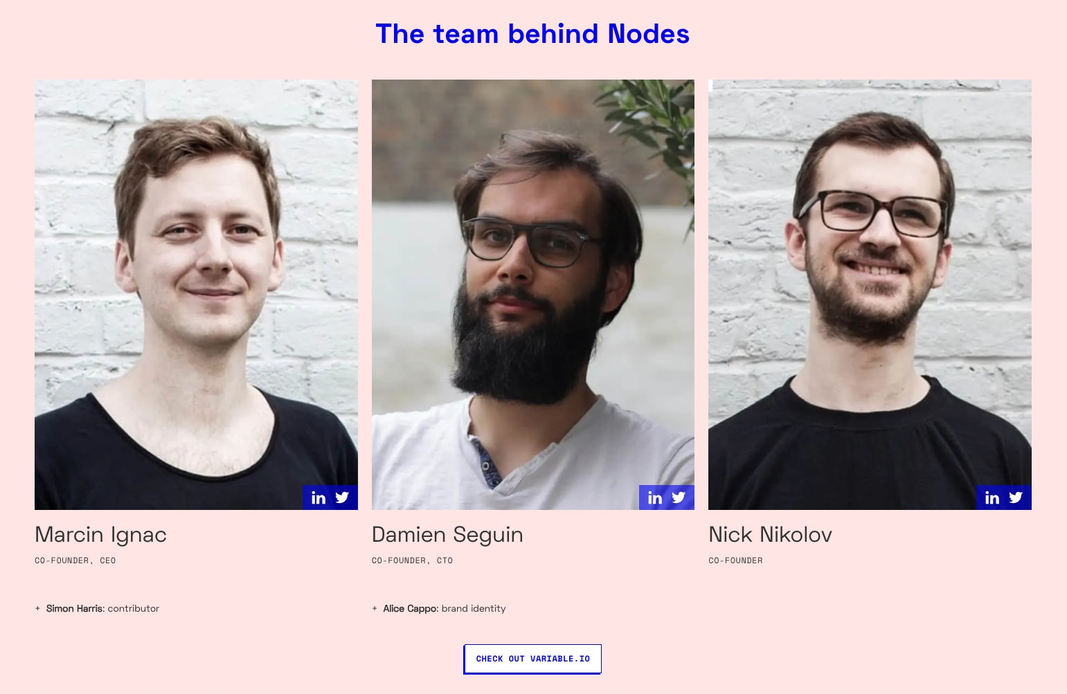 Home · Nodes – a new way to create with code | https://nodes.io captured website design