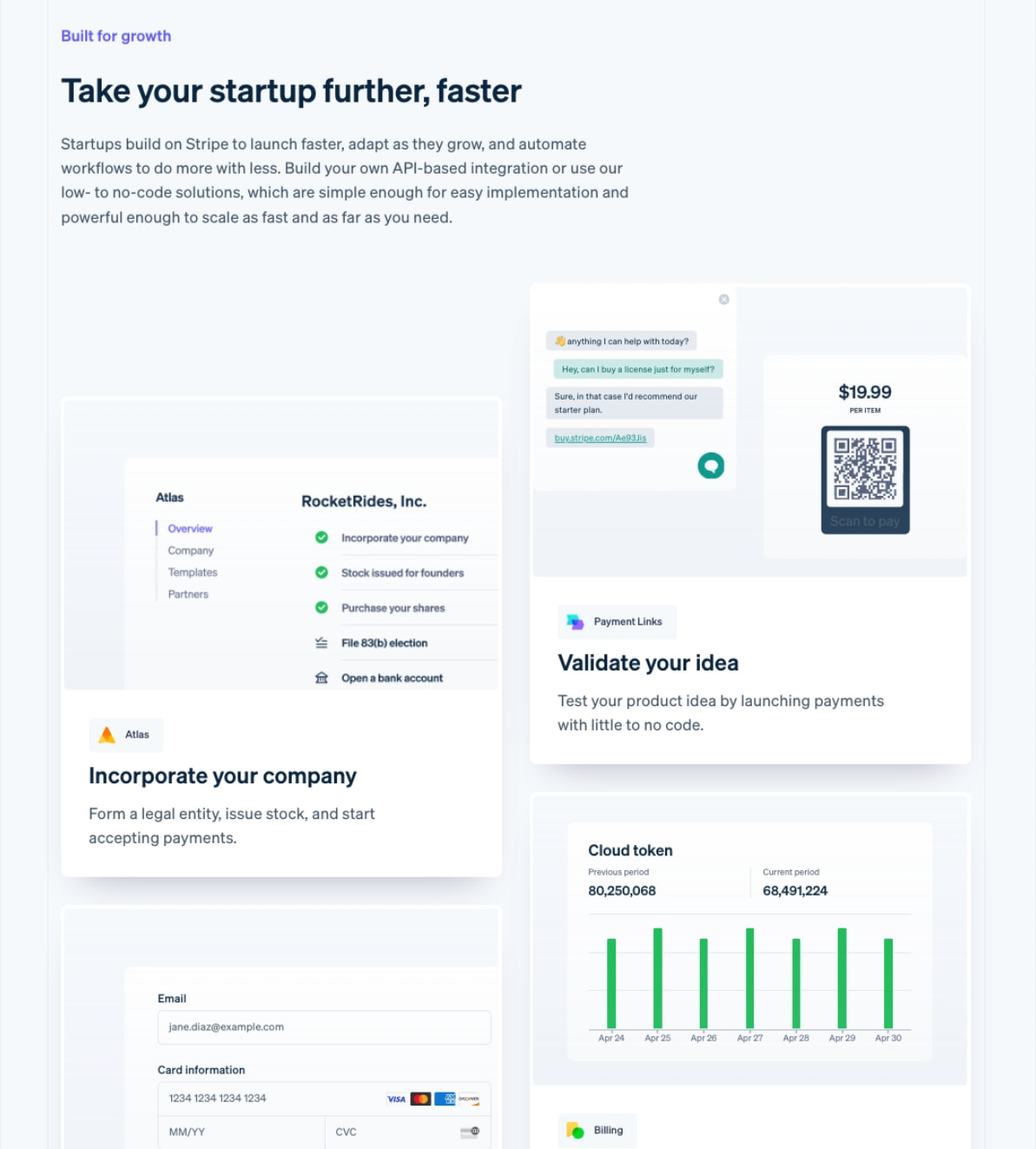 Stripe | Financial Infrastructure to Grow Your Revenue captured website design