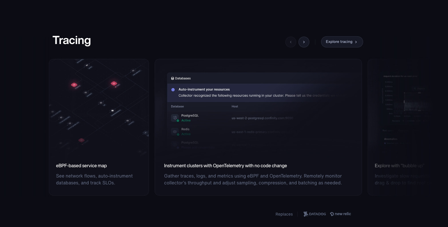 Better Stack - 30x cheaper than Datadog, Exceptional support captured website design