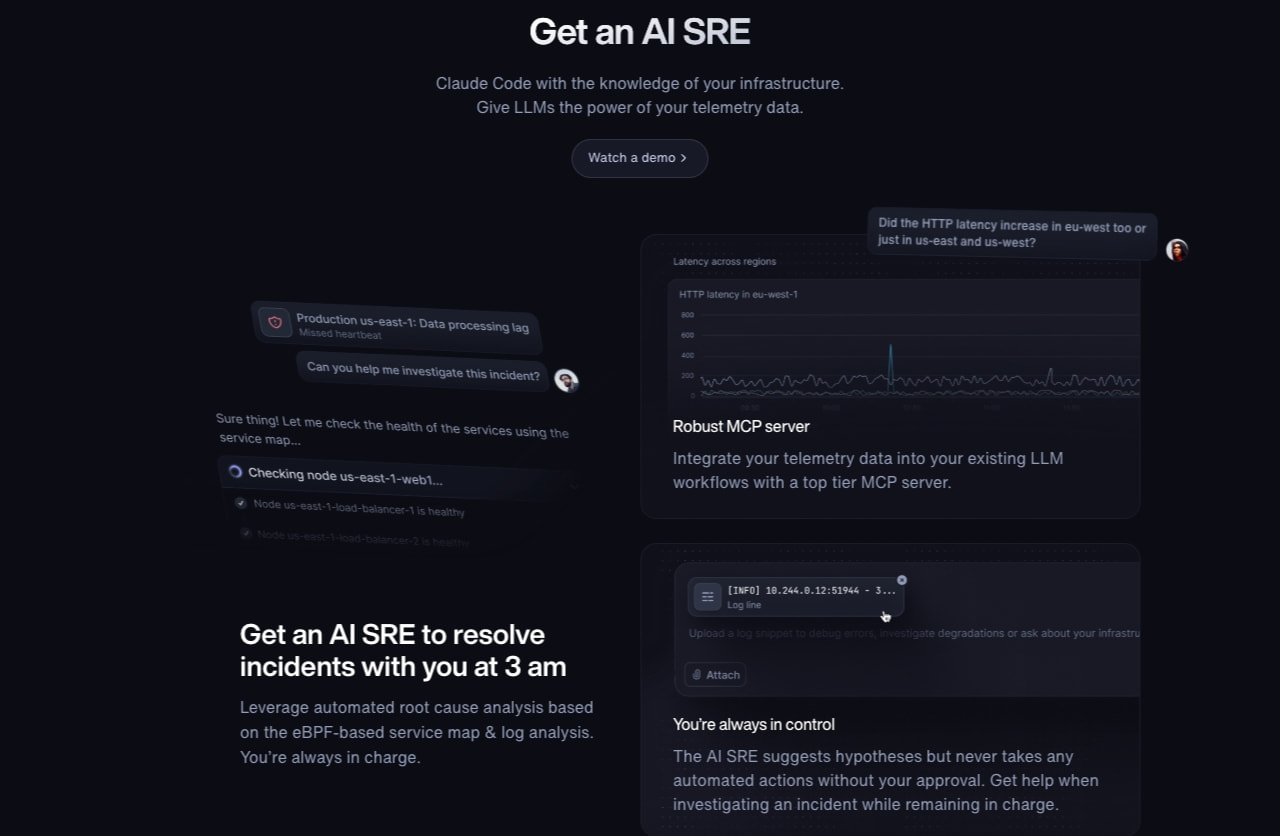 Enterprise | Better Stack captured website design