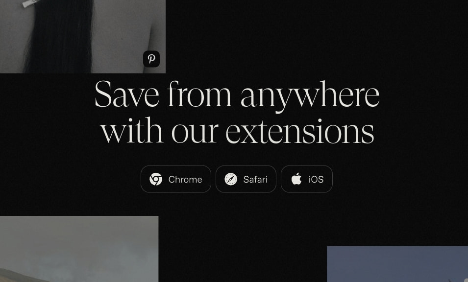 Cosmos captured website design