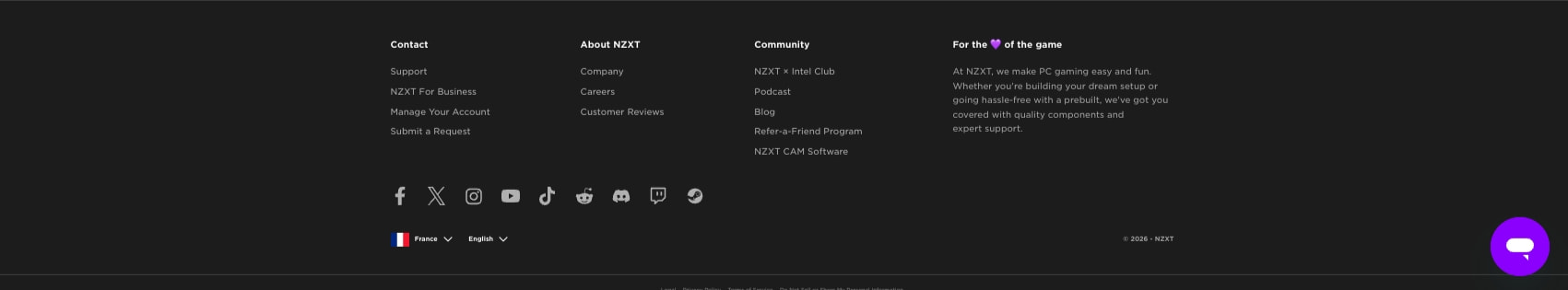 Small Form Factor captured website design