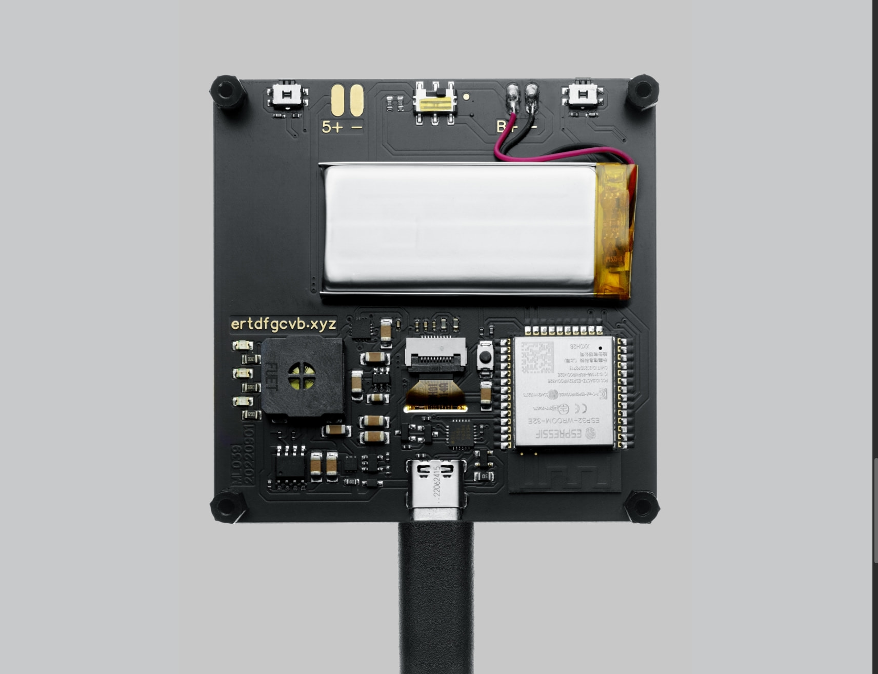 LCD 1: Device for ASCII art captured website design
