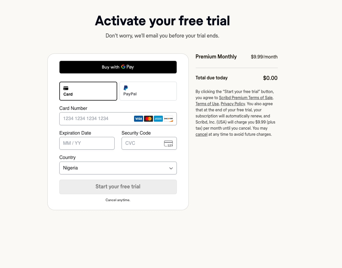 Discover the Best eBooks, Audiobooks, Magazines, Sheet Music, and More | Scribd captured website design