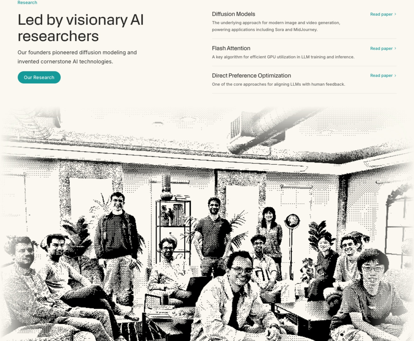 Inception – A new frontier in LLM speed captured website design