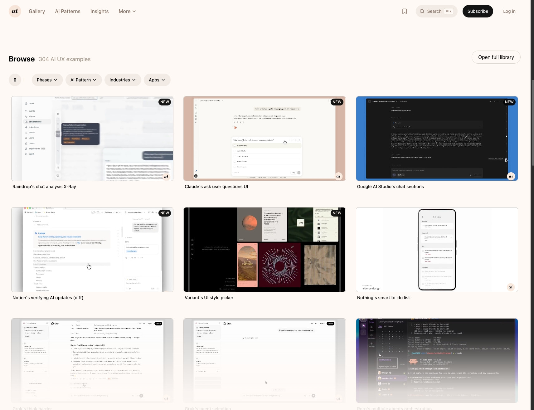Captured design matching aiverse.design captured website design