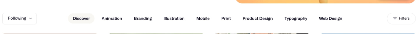 Dribbble - Discover the World’s Top Designers & Creative Professionals captured website design