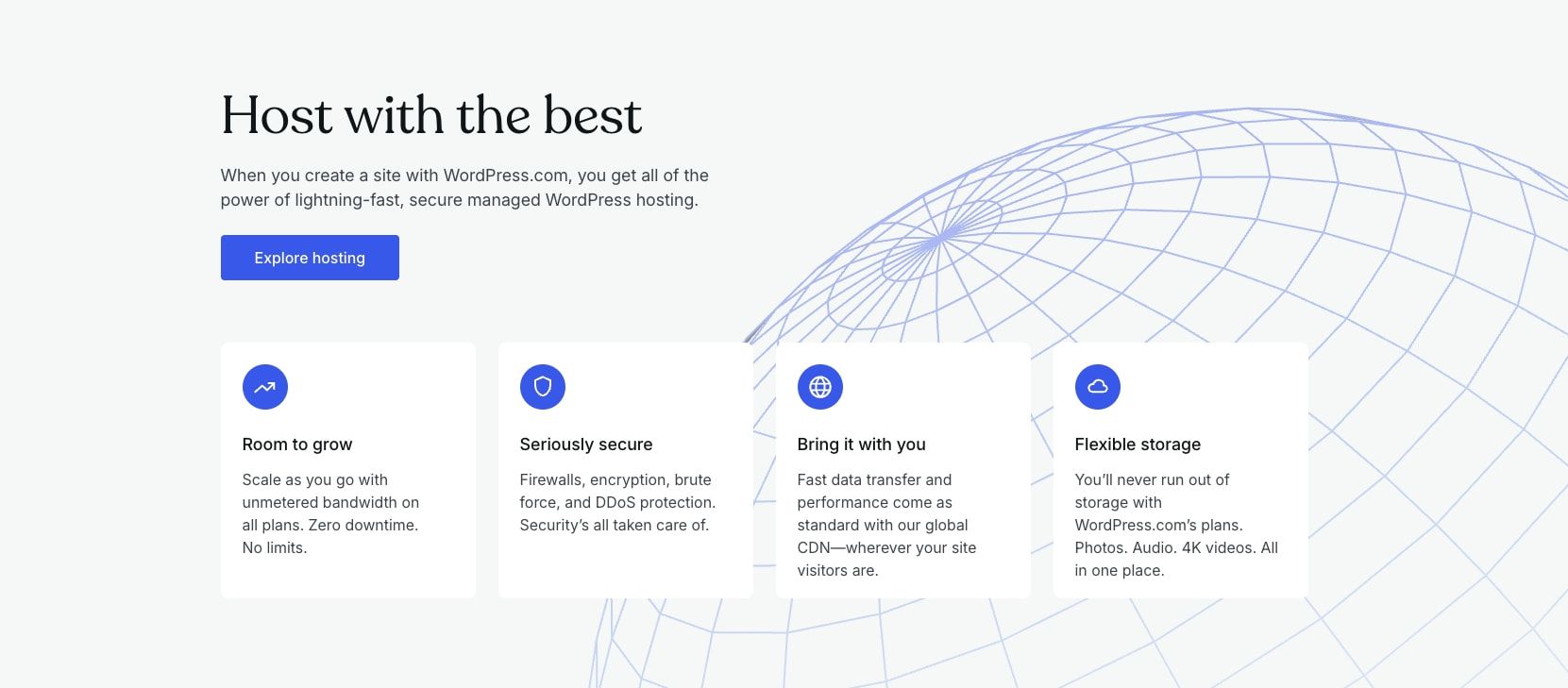 WordPress.com: Everything You Need to Build Your Website captured website design