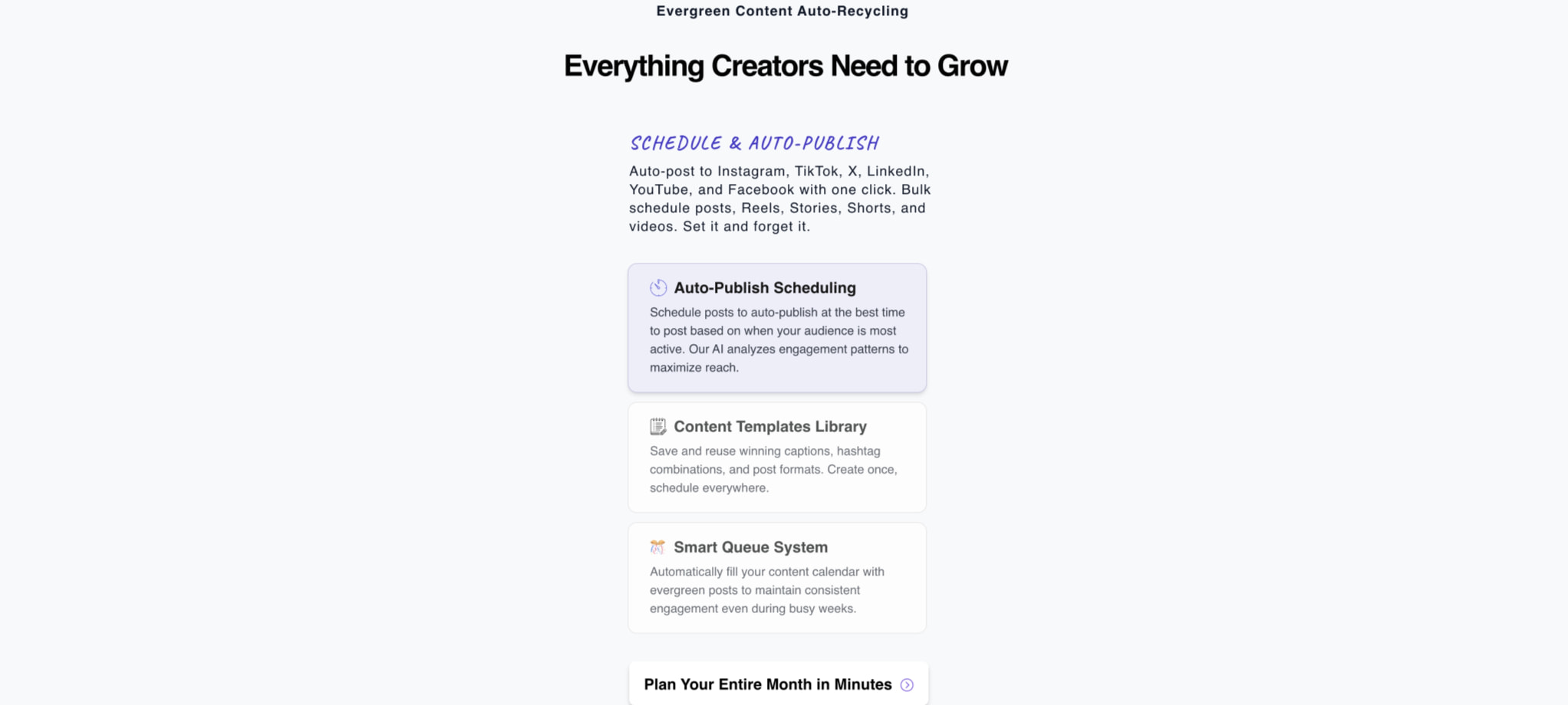 PostNext: AI-Powered Social Media Scheduler & Calendar App captured website design