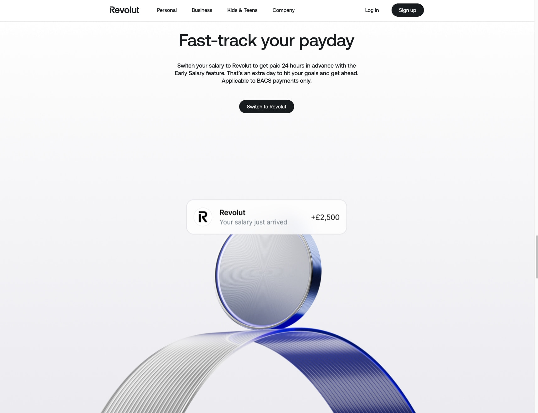 Revolut | All-in-one Finance App for your Money | Revolut United Kingdom captured website design